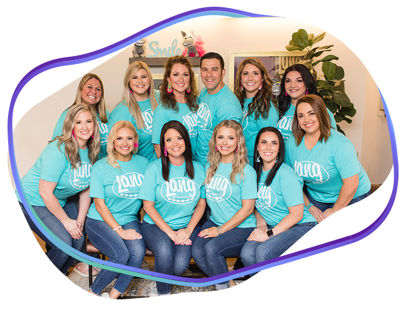 Photo of the dental team at Lang Orthodontics